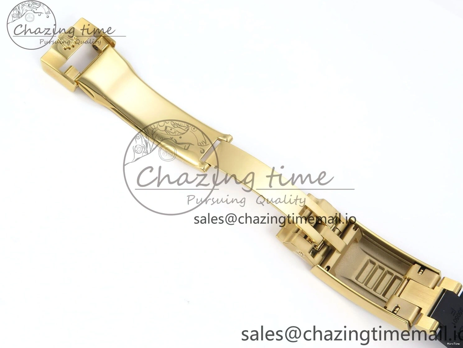 MiroTime 0203 Daytona 126538TBR EWEF 1:1 Best Edition 904L Steel YG Crystal Dial Diamonds Bezel on Black Rubber Strap SH OdorResistant 463